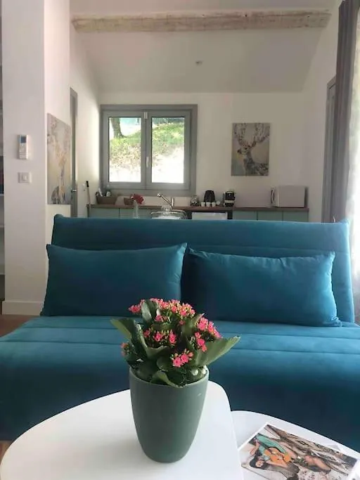 Agreable Studio Entre Mer & Montagne Piscine Prive Le Bar-sur-Loup Holiday home