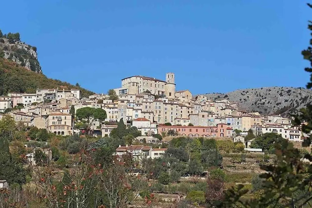 Agreable Studio Entre Mer & Montagne Piscine Prive Le Bar-sur-Loup Holiday home